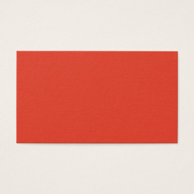 Chili Red Business Card (Front)