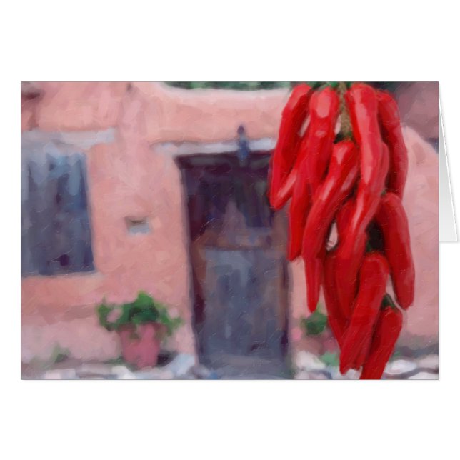 Chili Ristra (Devant horizontal)