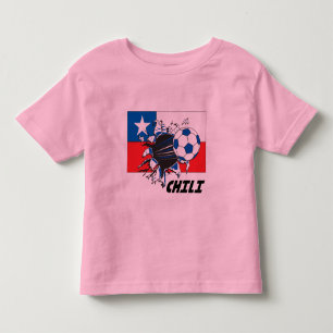 Chili Soccer Fan gear Toddler T-shirt