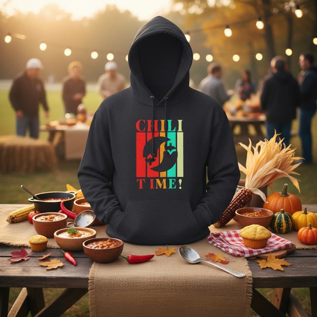Chili Time Stripes Hoodie (Creator Uploaded)
