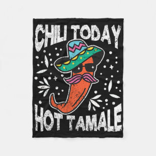 Chili Today Hot Tamale Dabbing Mexican Taco Pepper Fleece Blanket