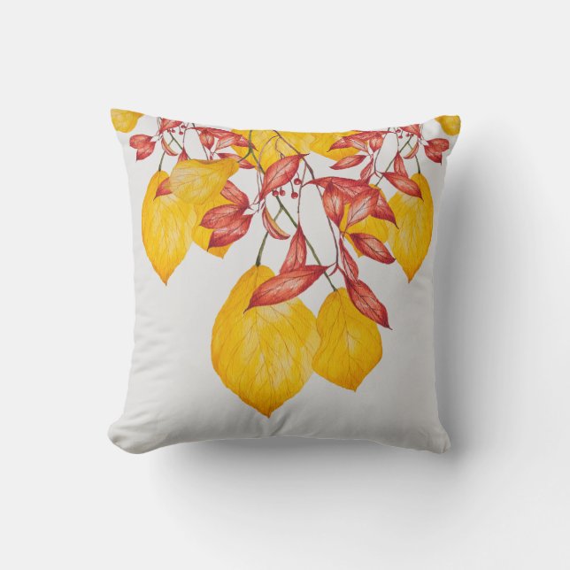 Chili & Turmeric on a Square Pillow (Front)