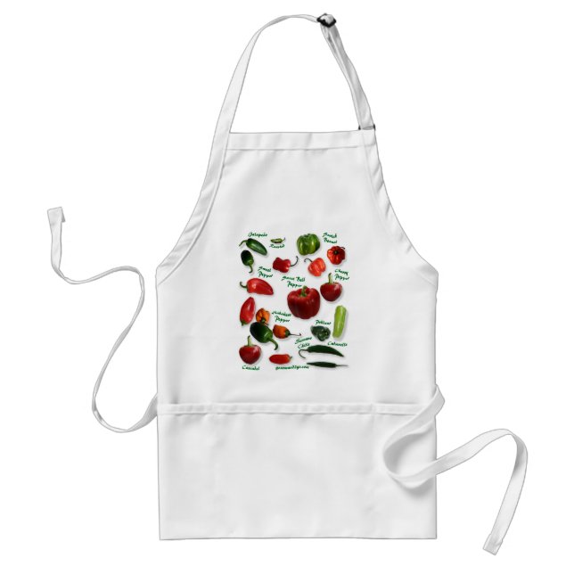 Chili Varieties Standard Apron (Front)