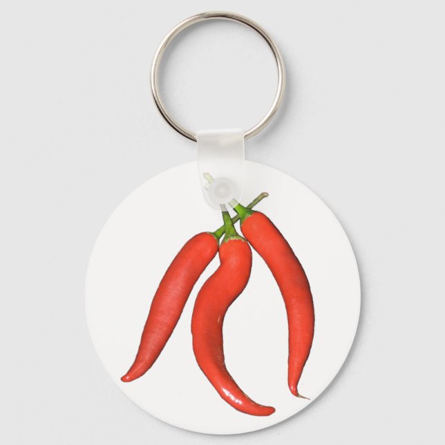 Chilies hot keychain (Front)