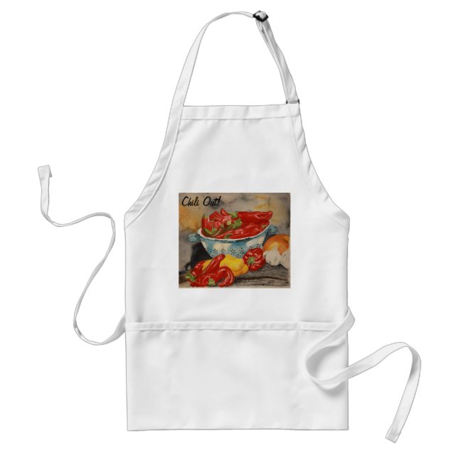 Chilies! Standard Apron (Front)