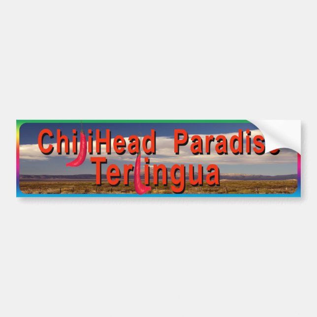 Chiliheads Terlingua Bumper Sticker (Front)