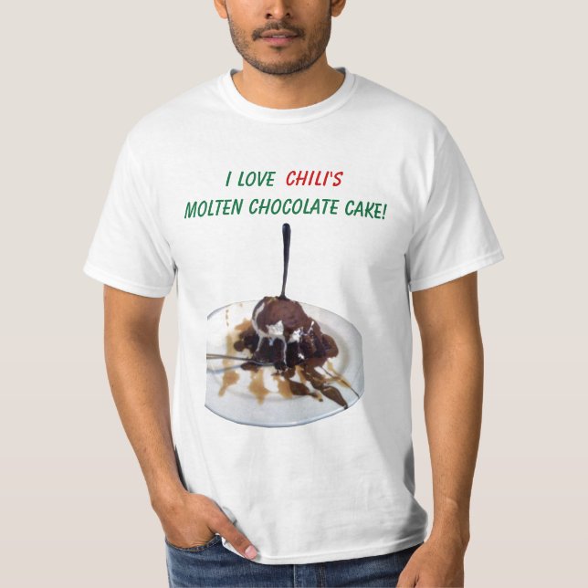 Chili's Chocolate Molten Cake T-Shirt (Front)