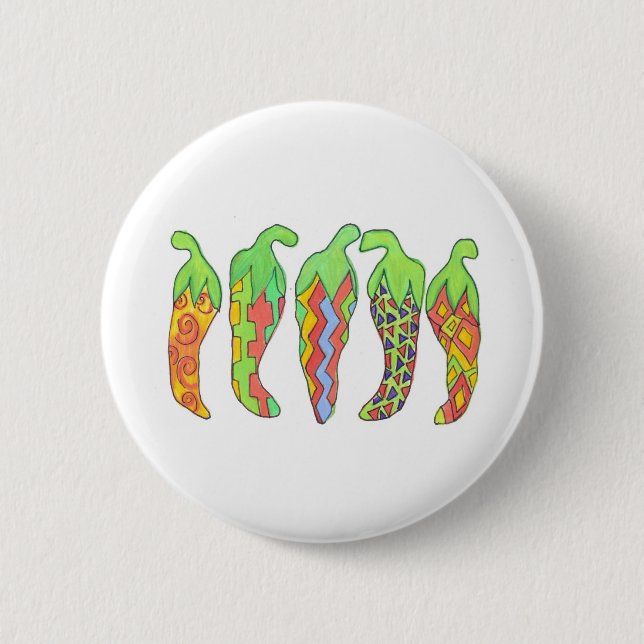 Chilis Incognito 2 Inch Round Button (Front)