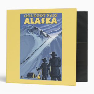 Chilkoot Pass, Alaska Gold Miners Binder