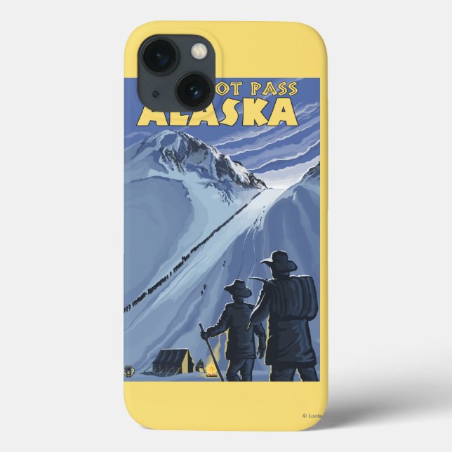 Chilkoot Pass, Alaska Gold Miners Case-Mate iPhone Case (Back)