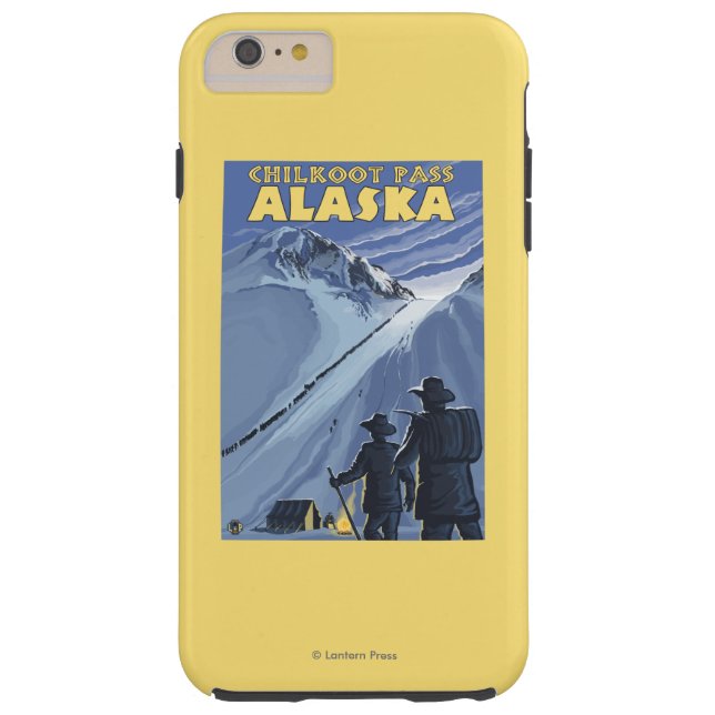 Chilkoot Pass, Alaska Gold Miners Case-Mate iPhone Case (Back)