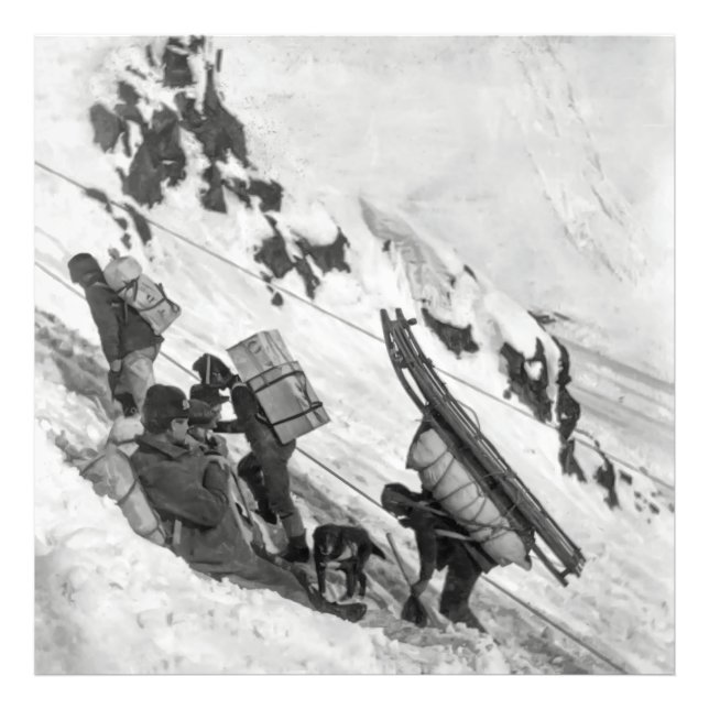 Chilkoot Pass - Yukon Gold Rush 1898 Photo Print (Front)
