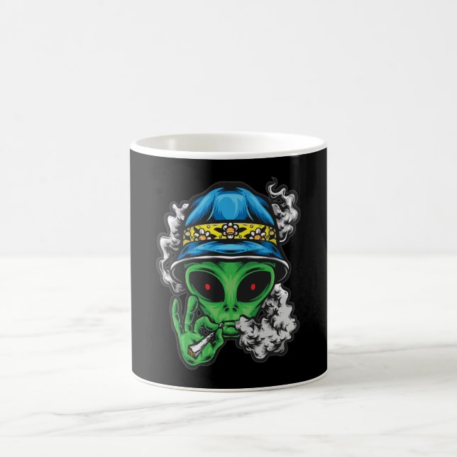 Chill Alien Coffee Mug (Center)