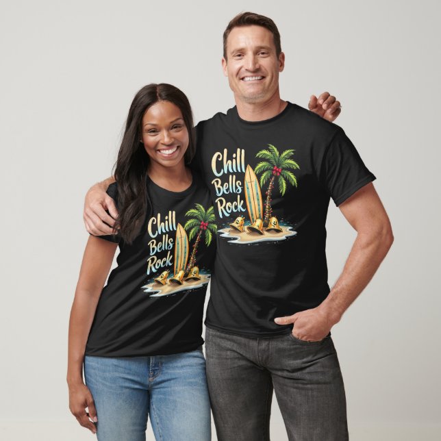 Chill Bells Rock Christmas Holliday T-Shirt (Unisex)