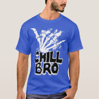 Chill Bro Skeleton Hand Gesture Grunge Rock Punk 
