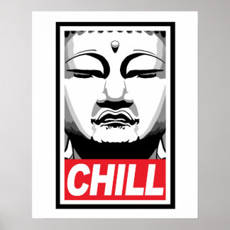 Chill Buddha Poster