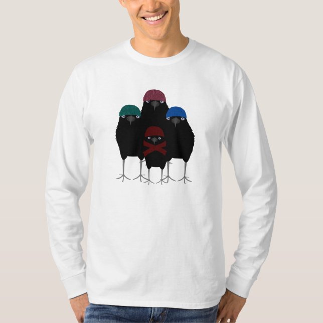 Chill Crows T-Shirt (Front)
