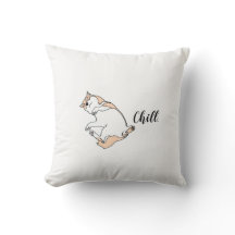 Chill Dog Coussin - Décor minimaliste Relaxant