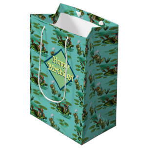 Chill Frogs Enjoying Summer  Medium Gift Bag