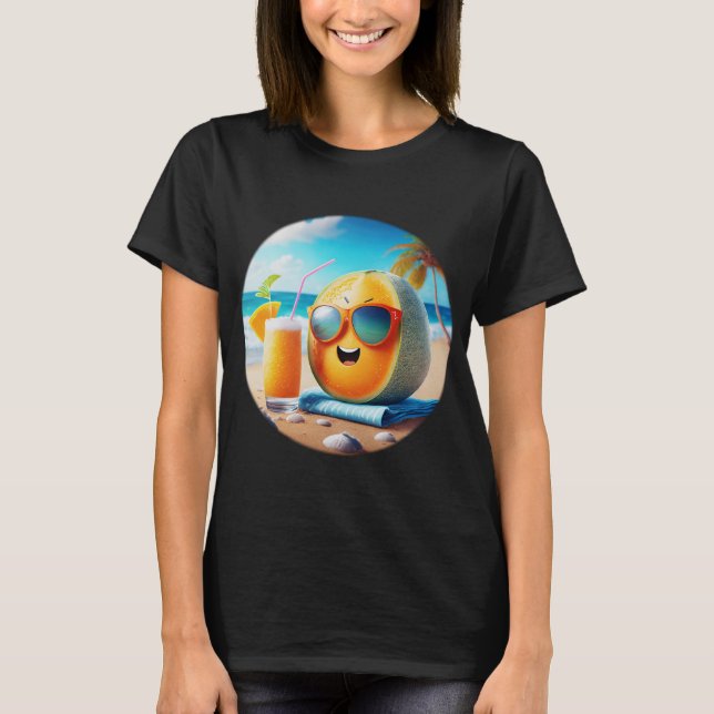 Chill Fruit - Cantaloupe T-Shirt (Front)