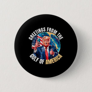 Chill Greeting From The Gulf Of Usa America 2 Inch Round Button