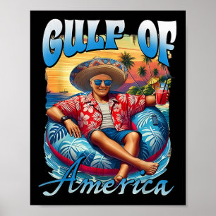 Chill Greeting From The Gulf Of Usa America Patrio Poster