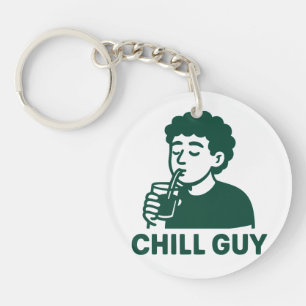 chill guy keychain