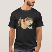 Chill Hanging Sloth Wildlife Animal Lover Zookeepe