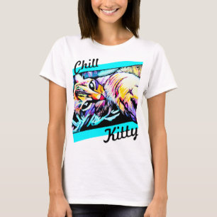 Chill Kitty flowy Top