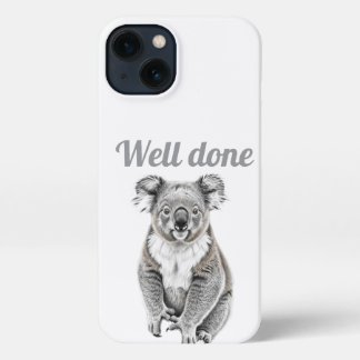 Chill Koala Sketch Phone Case