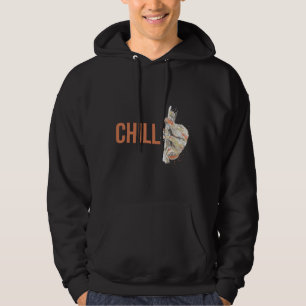Chill Little Sloth Sketch Hoodie