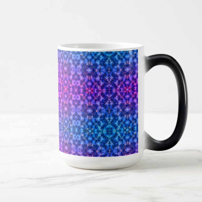 Chill Magenta-Blue Vibes Magic Mug (Right)