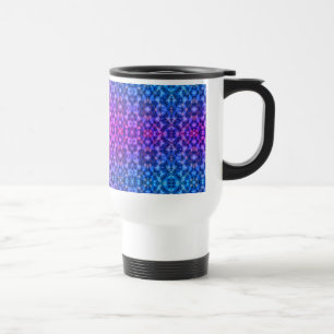 Chill Magenta-Blue Vibes Travel Mug