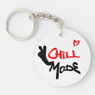 Chill Mode Activated Keychain