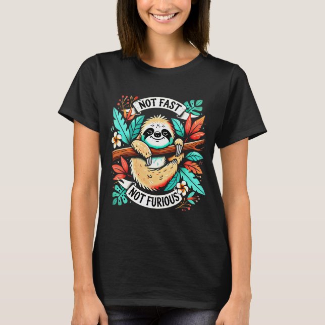 Chill Mode Activated - Sloth T-Shirt (Front)