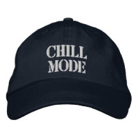 Chill Mode Custom Text Relaxed Vibes Navy Perfect