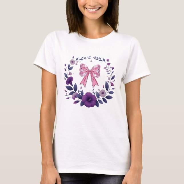 "Chill Mode On" – Relaxed weekend wear  "Flower Po T-Shirt (Front)