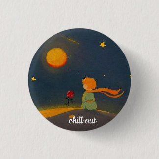 chill out  1 inch round button