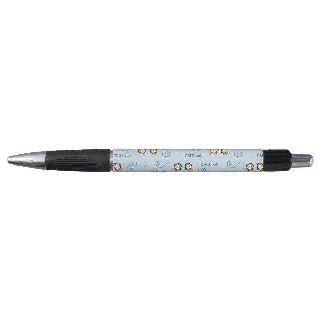 Chill Out - A Penguin Pattern Pen (Front)