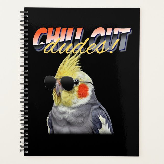 Chill Out Dudes Planner (Front)