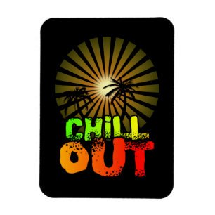Chill out Jamaica Magnet