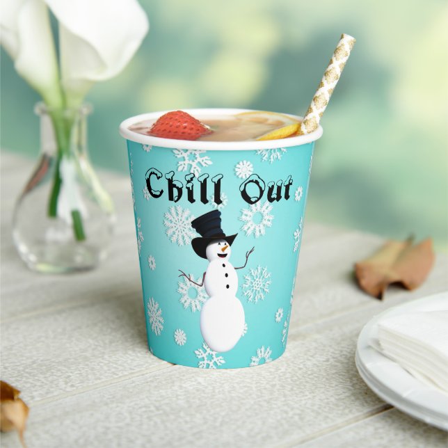 Chill Out Paper Cup (Insitu)