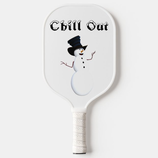 Chill Out Pickleball Paddle (Front)