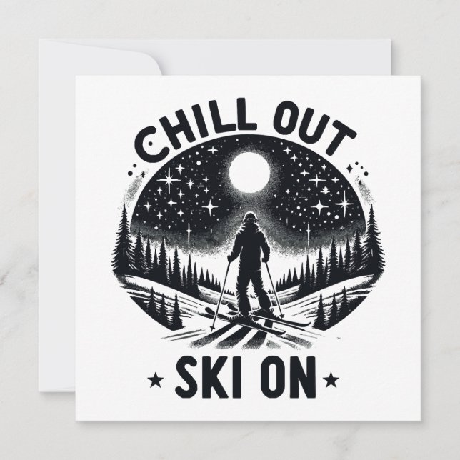 Chill out Ski on (Front)