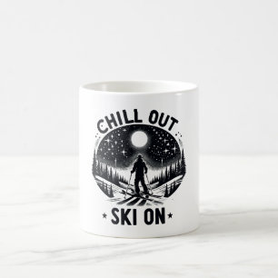 Chill out Ski on Coffee Mug