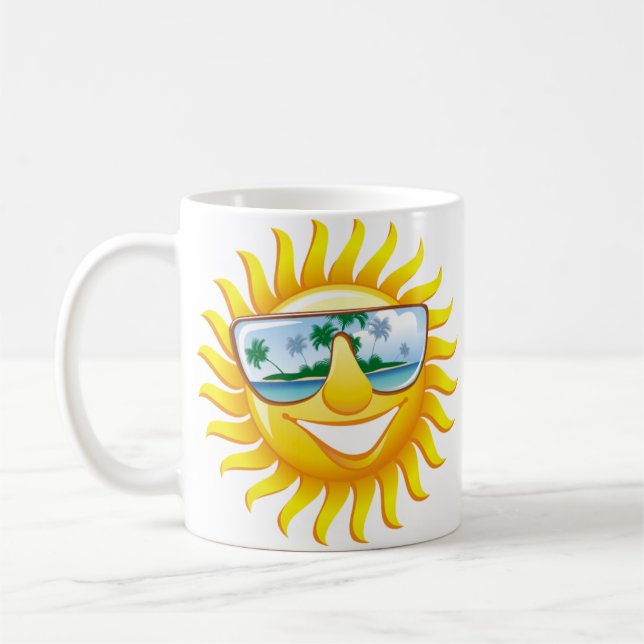 Chill Out This Summer Coffee Mug (Left)