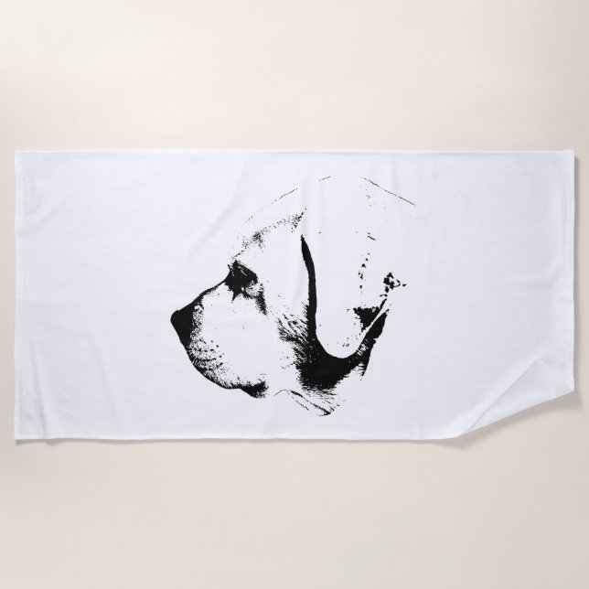 Chill Out with a Pal Beach Towel (Front)
