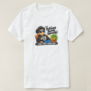 chill patience for longterm Investing investor T-Shirt
