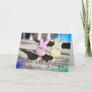 CHILL PEEPS Greeting Card