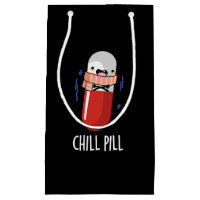 Chill Pill Funny Freezing Medicine Pun